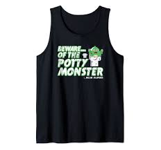 Amazon.com: Potty Monster Adult Diaper Fetish ABDL Tank Top : Clothing,  Shoes & Jewelry