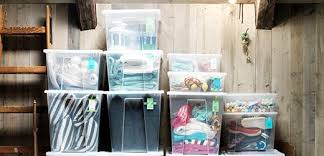 Samla Bak Transparant 56x39x28 Cm 45 L Ikea Opbergbakken Ikea Opberging