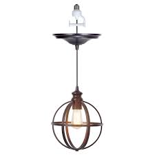 The can converter design guide gives you tips on choosing your ceiling fan, & explains energy efficiency. Instant Pendant Recessed Light Conversion Kit Brushed Bronze Globe Cage Shade Walmart Com Walmart Com