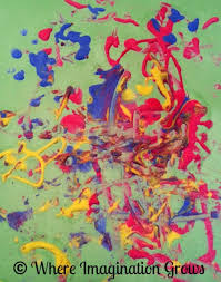 If you focus on painting one wall at a time, then you give the other walls time to dry. No Cook Homemade Puffy Paint Where Imagination Grows