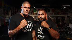 The former rugby league star even played for the dragons nrl side, but that wasn't enough to get him a place on the screens of his former club, a fact that stung 'the man' much like horn's vicious left. Nrl Boxing All Stars Fight Night Willie Mason Vs Sam Thaiday Video How To Watch Card Legends