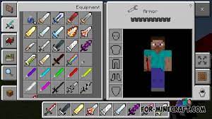 Stackable indicates whether the item can be stacked (with more than 1 item in a stack).; More Swords Mod For Minecraft Pe 1 7
