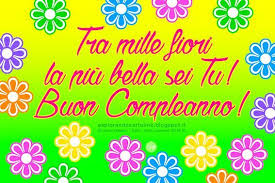 Cdb Cartoline Per Tutti I Gusti Cartolina Per Whatsapp Tra Mille Fiori La P Auguri Di Buon Compleanno Buon Compleanno Cartoline