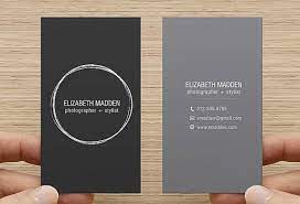 And, with our special quick&clean™ technology, it is fast to separate the cards and they leave a perfectly smooth edge for a professional finish. Business Card Printable Premade Template Double Sided Calling Card Digital Downlo Business Card Design Simple Printable Business Cards Simple Business Cards