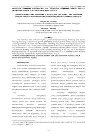 Rasa tidak puas dengan kondisi yang sedang berlangsung. Pdf Pengaruh Pembiayaan Perbankan Konvensional Dan Pembiayaan Perbankan Syariah Terhadap Pertumbuhan Ekonomi Di Indonesia Pada Tahun 2008 2018