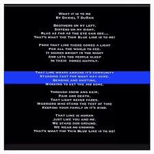 What The Thin Blue Line Means To Me Thin Blue Lines Law Enforcement Today Police Quotes