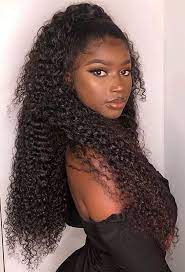 Bomb Deep Curly 24inch Mongolian Hair Curly Hair Styles Curly Lace Front Wigs Human Lace Front Wigs