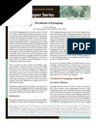 Essence / essence hydrating & perfecting primer The Markets Of Pyongyang By John Everard Pdf Market Place North Korea