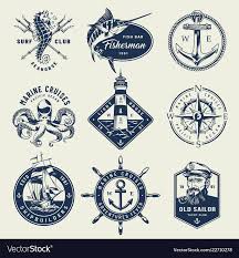 Pin By Alyssa Schreiber On Aesthetics Nautical Logo Vintage Logo Design Vector Logo