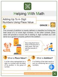 Check out our collection of tens and ones worksheets which will help kids learn to understand the place values of tens and ones in numbers. Place Value Charts Ones Tens Hundreds 4 Per Page Helping With Math