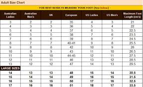 ugg australia sizing chart 2019