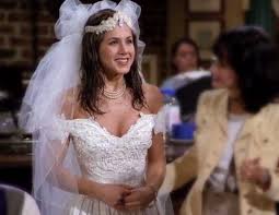 Can You Identify The Friends Episode Based On A Character S Outfit Green Wedding Dresses Wedding Dresses Wedding Movies
