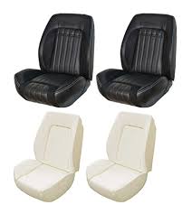 1969 Camaro Custom Tmi Sport R Front Seat Upholstery Cover And Foam Set Dlx Comfortweave