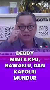 Komisi II DPR bahas banyaknya Pilkada bermasalah! Anggota DPR PDIP Deddy  Sitorus emosi, 60 persen Pilkada tak sah menurut MK. Ia desak KPU, Bawaslu,  dan Kapolri mundur akibat lemahnya pengawasan. ...