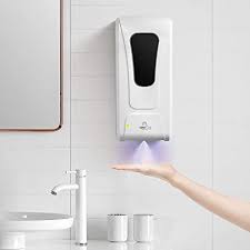 Find beautifully designed automatic soap dispenser kitchen sink on alibaba.com in a variety of technologies, shapes, sizes and colors. Sunjuly 1000 Ml Automatic Soap Dispenser Soap Lotion Pump For Wall Mounting With Ir Sensor Touch Free Soap Dispenser Disinfectant Machine For Bathroom Or Kitchen Restaurant Spraying Amazon De Kuche Haushalt