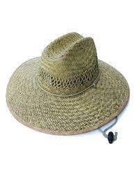 Dorfman Pacific Palm Lifeguard Straw Hat Mg6 Asst J C Western Wear
