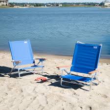 Outdoor Rio Blue Deluxe Beach Chair Set Of 2 Beach Chairs Rio Beach Chairs Lightweight Beach Chairs