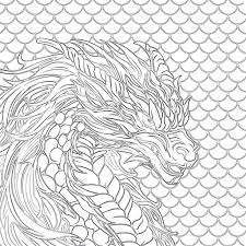 Best Dragon Coloring Page | Coloring Pages Mimi Panda