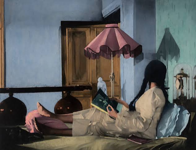 Work by Atul Dodiya