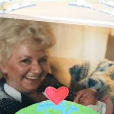 Homemade dinner with fried chicken and desserts