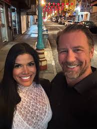 I've been traveling a lot lately so it was nice for my Fiancé to be able to  join me