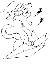 70+ exciting halloween printable coloring pages. Black Cat Coloring Pages Coloring Home