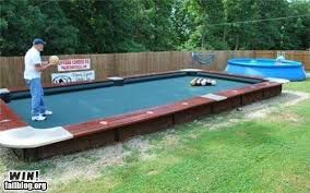 Giant Pool Table Outdoor Pool Table Pool Table Backyard Pool
