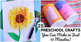 Set aside a weekend for these easy crafts to make and sell. 10 Minute Easy Preschool Crafts Look We Re Learning