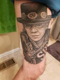 SRV tattoo by Cody Buck from Buckin Tattoo in Colorado : r/tattoos