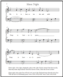 Treat yourself this christmas and play silent night the famous austrian christmas carol composed by franz xaver gruber in 1818.our piano sheet music is available in 3 different levels of difficulty so that you choose the music sheets best suited to your playing ability, for piano solo or piano accompaniment.beginners can even find 2 versions (level 1) of easy piano music, one with. Free Silent Night Chords And Music For Easy Piano Silent Night Sheet Music Sheet Music Silent Night