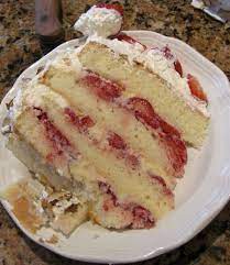 Cassata Cake Recipe Strawberry Recipes Homemade Custard How Sweet Eats