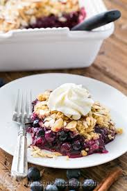 Since i didn't have pint jars, i used jelly jars and had a yield of 13. Blueberry Crumble Recipe With Extra Blueberries Natashaskitchen Com