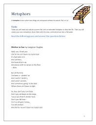 Copyright © 1963 by gwendolyn brooks. Extended Metaphors Poetry