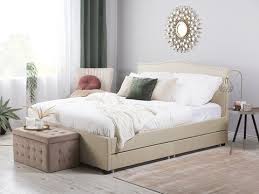 Search instead for bettpolster wand. Polsterbett Beige Mit Bettkasten 160 X 200 Cm Montpellier Bett Mobel Moderne Schlafzimmermobel Schlafzimmer Wand