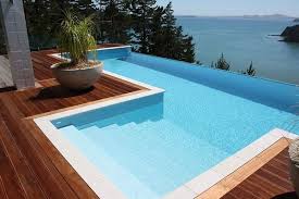 Amazing Above Ground Pool Design Infinity Pool Deck Ideas Wooden Pool Deck Pool Designs Wooden Pool Deck Backyard Pool Landscaping