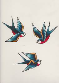 Image Result For American Traditional Swallow Tattoo American Image Result Swallow Tattoo Traditional Kus Dovmeleri Klasik Dovmeler Cizimler