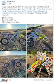 Harvill was a professional motocross racer who also held two previous motorcycle jump records. Utdlndyu0wl1lm