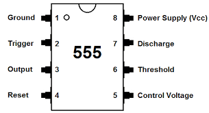 Utl = 2/3 v cc + v mod 555 Timer Pinout Basic Electronic Circuits Voltage Controlled Oscillator Timer