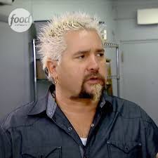 Guy Fieri tries pork cheeks so tender they melt in your mouth...🤤🐷  #DinersDriveInsAndDives