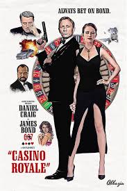 Casino Royal 007 James Bond Movie Posters James Bond Movies James Bond