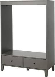 Ikea Bryggja Open Wardrobe Dark Gray In 2020 Best Murphy Bed Coaster Fine Furniture Open Wardrobe