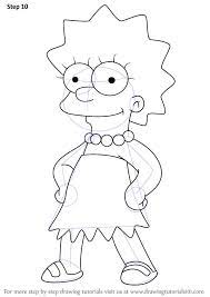 Maybe you would like to learn more about one of these? Learn How To Draw Lisa Simpson From The Simpsons The Simpsons Step By Step Drawing Tutorials Simpsons Drawings Lisa Simpson Simpsons Cartoon