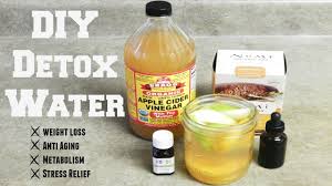 diy detox water recipe faster weight