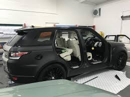 quality car wrapping car wrap range rover black range rover