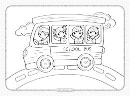 Free printable tayo the little bus coloring pages. School Bus Coloring Page For Boys