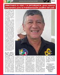 DERROTAMOS EL ODIO Y LA INTOLERANCIA, ahora estamos preparados para la  transformación positiva del país. El los últimos años, hemos sido testigos  de "autosaboteos" de un sector opositor radical que ha generado