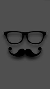 Black And White Glasses Wallpaper Hipster Mustache Mustache Wallpaper Iphone Wallpaper For Guys Phone Wallpaper For Men