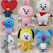 More than 200 bt21 bts tata at pleasant prices up to 38 usd fast and free worldwide shipping! Doll Bt21 Bts Unofficial Cooky Tata Chimmy Van Koya Shopee Philippines