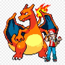 Deviantart is the world's largest online social community for artists and art enthusiasts, allowing people to connect through the creation and sharing of art. Red And His Charizard Pixel Render By Mattplaysvg Pokemon Charizard Pixel Art Free Transparent Png Clipart Images Download