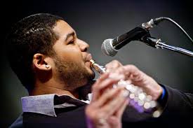 Nicole Mitchell's Ice Crystal Quartet Chicago live at the Velvet Lounge  jazz concert photos by John Broughton